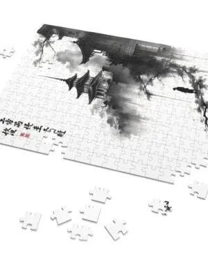 Bhang and Renge - Jigsaw Puzzle with Tin
