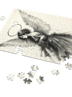Bhang and Renge - Jigsaw Puzzle with Tin