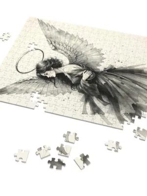 Bhang and Renge - Jigsaw Puzzle with Tin