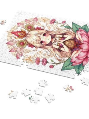 Bhang and Renge - Jigsaw Puzzle with Tin