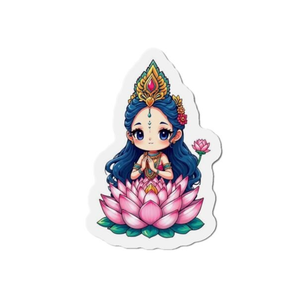 Praying Girl 2 - Die-Cut Magnets - Image 7