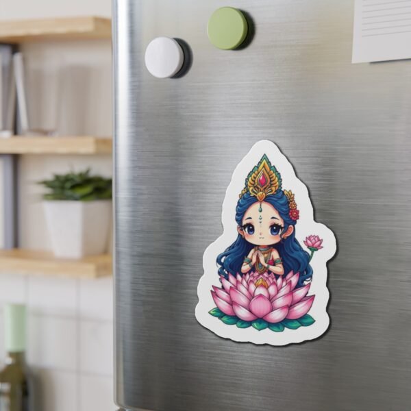 Praying Girl 2 - Die-Cut Magnets - Image 3