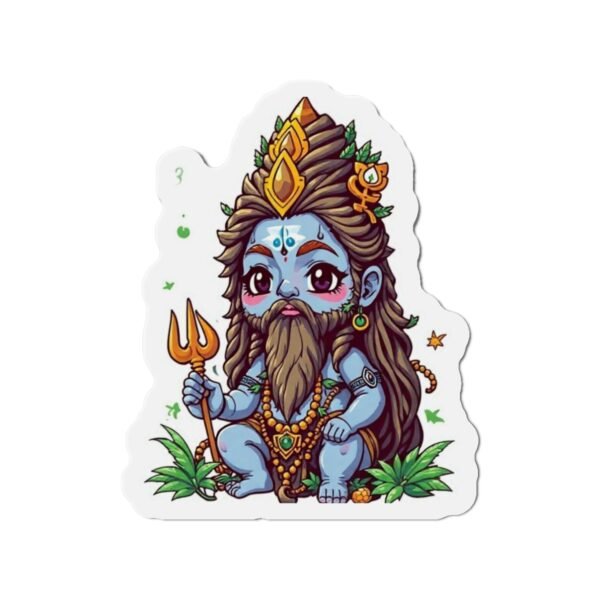 Shiva Chibi Die-Cut Magnets - Image 7