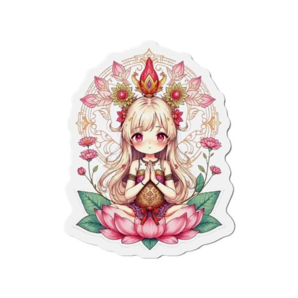 Praying Girl 1 - Die-Cut Magnets - Image 13