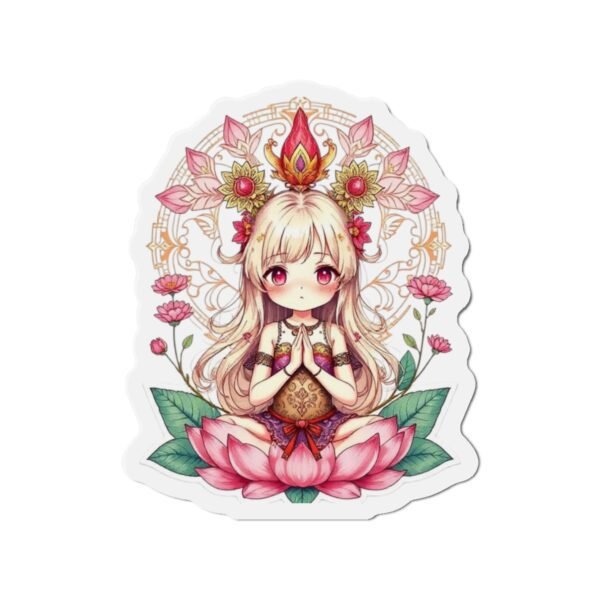 Praying Girl 1 - Die-Cut Magnets - Image 7