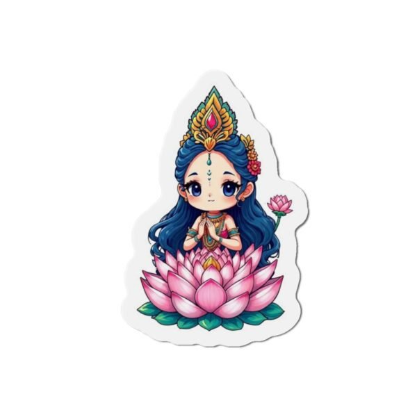 Praying Girl 2 - Die-Cut Magnets - Image 10