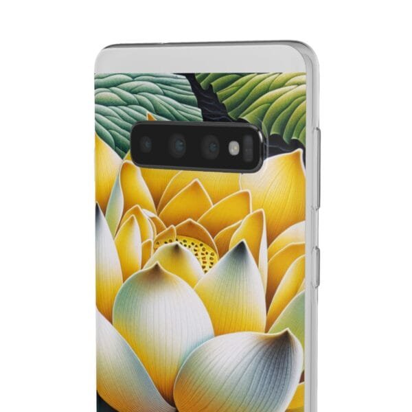 Lotus Blossom Flexi Case - Vibrant Floral Design for Nature Lovers - Image 120