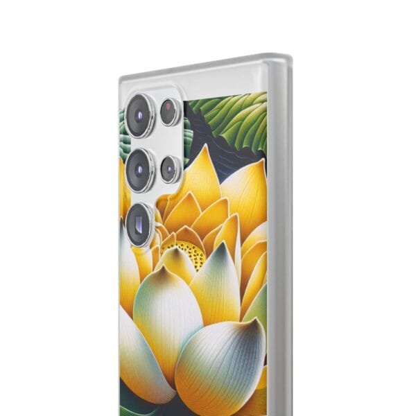 Lotus Blossom Flexi Case - Vibrant Floral Design for Nature Lovers - Image 250