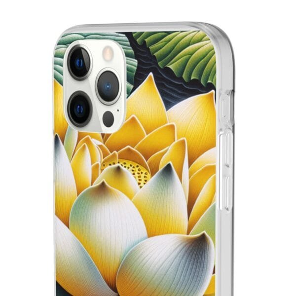 Lotus Blossom Flexi Case - Vibrant Floral Design for Nature Lovers - Image 50