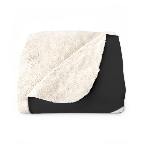 Lotus Blossom Sherpa Fleece Blanket - Cozy Meditation Throw for Relaxation & Mindfulness - Image 6