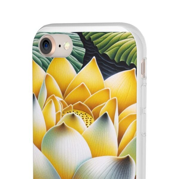 Lotus Blossom Flexi Case - Vibrant Floral Design for Nature Lovers - Image 2
