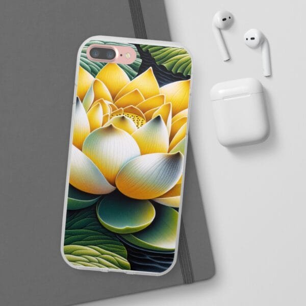 Lotus Blossom Flexi Case - Vibrant Floral Design for Nature Lovers - Image 15