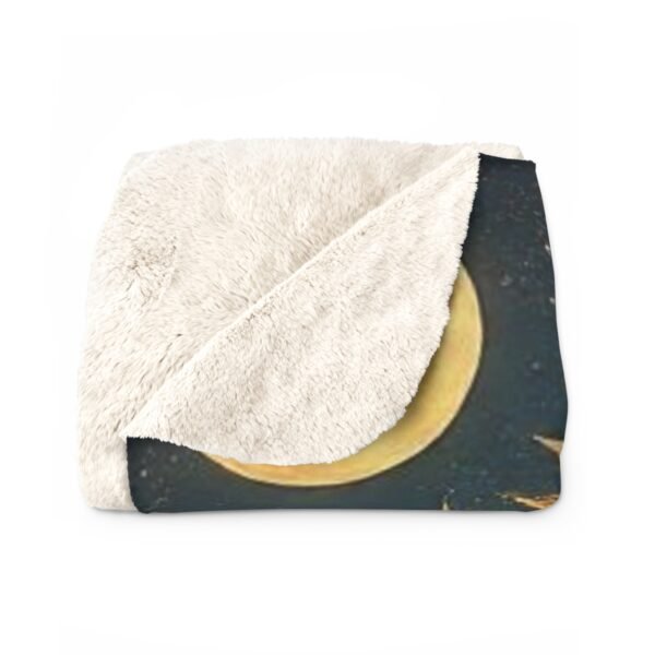 Goddess-Inspired Sherpa Fleece Blanket - Cozy Spiritual Decor - Image 6