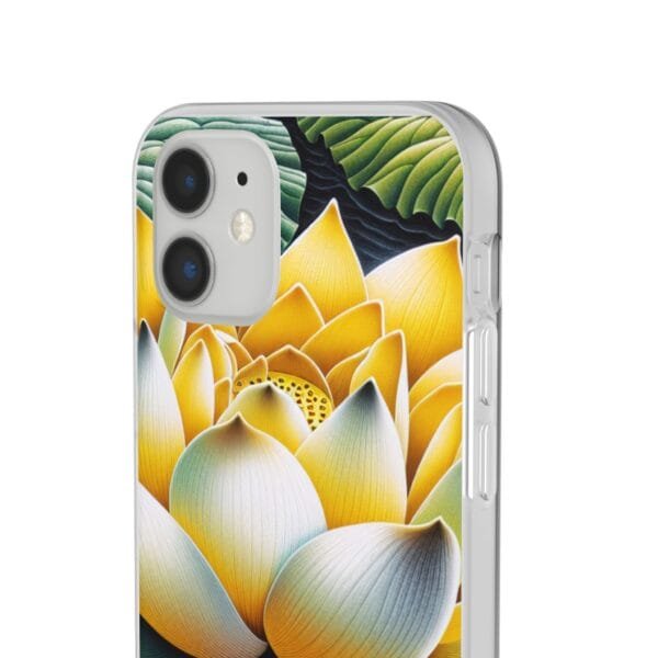Lotus Blossom Flexi Case - Vibrant Floral Design for Nature Lovers - Image 44