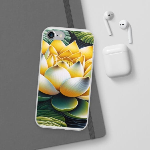 Lotus Blossom Flexi Case - Vibrant Floral Design for Nature Lovers - Image 12