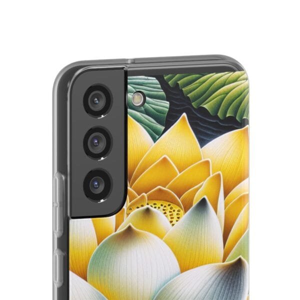Lotus Blossom Flexi Case - Vibrant Floral Design for Nature Lovers - Image 189