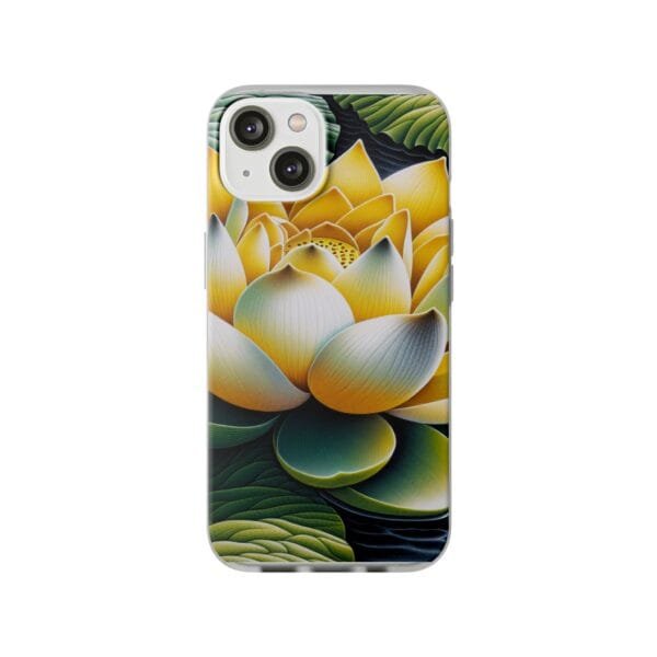 Lotus Blossom Flexi Case - Vibrant Floral Design for Nature Lovers - Image 225