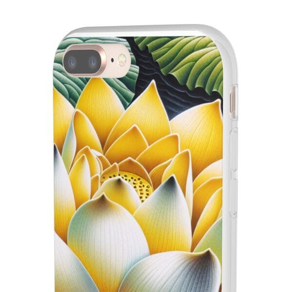 Lotus Blossom Flexi Case - Vibrant Floral Design for Nature Lovers - Image 92