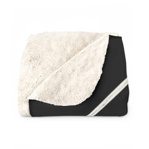 Lotus Blossom Sherpa Fleece Blanket - Cozy Meditation Throw for Relaxation & Mindfulness - Image 2