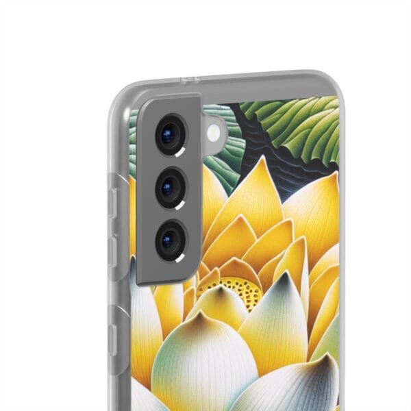 Lotus Blossom Flexi Case - Vibrant Floral Design for Nature Lovers - Image 165