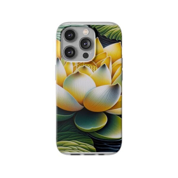 Lotus Blossom Flexi Case - Vibrant Floral Design for Nature Lovers - Image 229