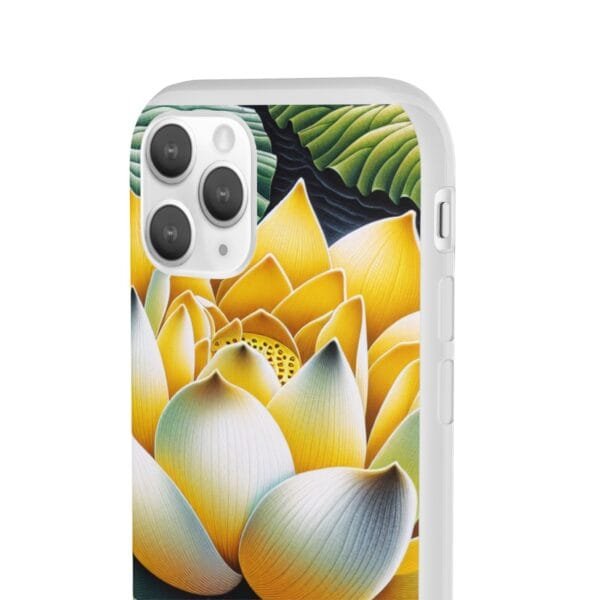 Lotus Blossom Flexi Case - Vibrant Floral Design for Nature Lovers - Image 64