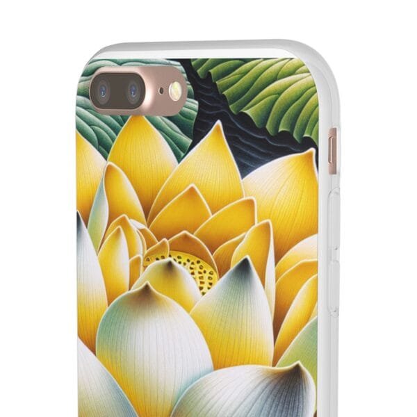 Lotus Blossom Flexi Case - Vibrant Floral Design for Nature Lovers - Image 14