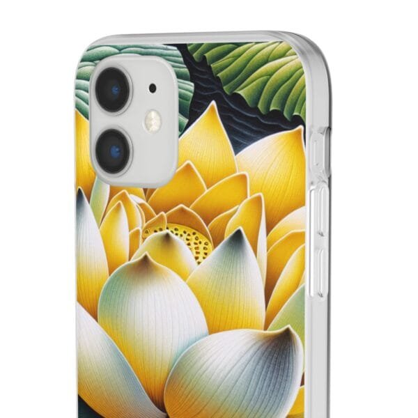 Lotus Blossom Flexi Case - Vibrant Floral Design for Nature Lovers - Image 47