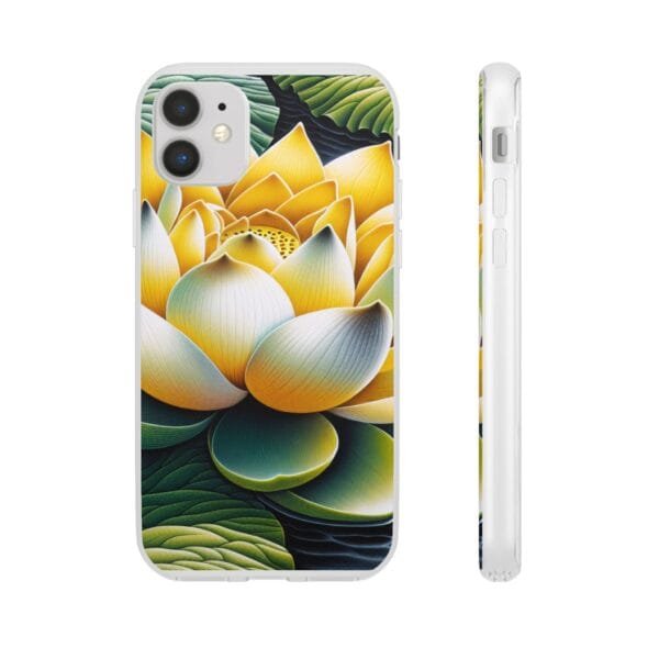 Lotus Blossom Flexi Case - Vibrant Floral Design for Nature Lovers - Image 34