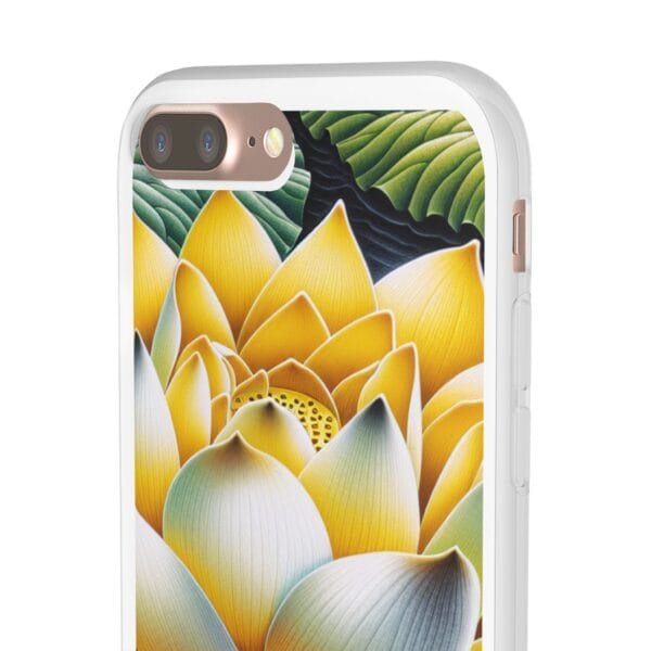 Lotus Blossom Flexi Case - Vibrant Floral Design for Nature Lovers - Image 20