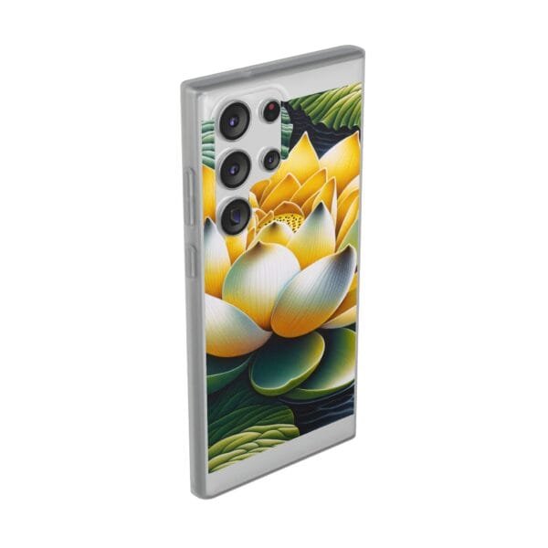 Lotus Blossom Flexi Case - Vibrant Floral Design for Nature Lovers - Image 223