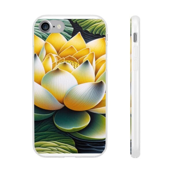Lotus Blossom Flexi Case - Vibrant Floral Design for Nature Lovers - Image 10