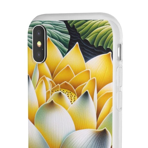 Lotus Blossom Flexi Case - Vibrant Floral Design for Nature Lovers - Image 8
