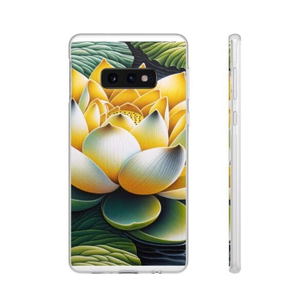 Lotus Blossom Flexi Case - Vibrant Floral Design for Nature Lovers - Image 123
