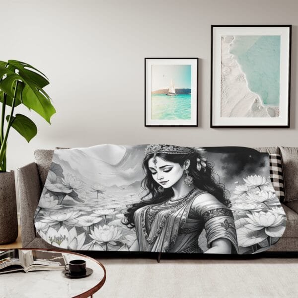 Cozy Sherpa Blanket - Perfect for Home Décor, Gifts, and Relaxation, Multi-Use, Two Color Options, Warm and Stylish