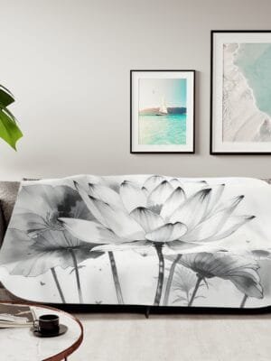 Cozy Sherpa Blanket - Perfect for Home Décor, Gifts, and Relaxation, Multi-Use, Two Color Options, Warm and Stylish